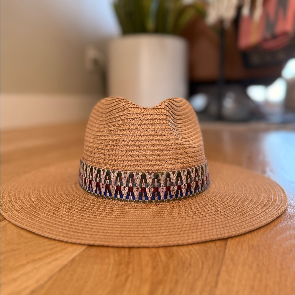 S/M Straw hat with size adjuster